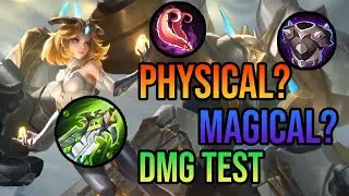 Edith damage Test - Build selection guide - Part 2| Mobile Legends Bang Bang