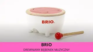 Drewniany Bębenek Muzyczny BRIO