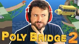 THE BRIDGE PHYSICS GAME RETURNS! | Poly Bridge 2