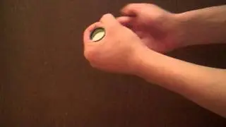 How To Shoot A Bottle Cap With Just Your Hands [HD]