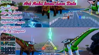 Ark:Mobile Ultimate Save Data🎮Prime Pass💥Infinity Status❤️All TEK & Normal BP🌉Unlimited Amber💎Meat🥩