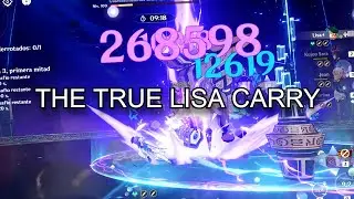 BRO LISA IS A DAMAGE BEAST WITH FURINA!! ー4.7 abyss 12 first halfs
