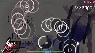 0 misses ON The One and Only HDDTPR osu!droid