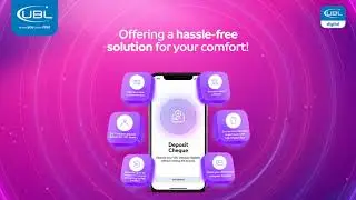 Digital Cheque Deposit - UBL Digital App