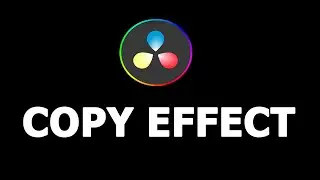 Copy Effects in DaVinci Resolve FAST – The Ultimate Trick You NEED to Know!