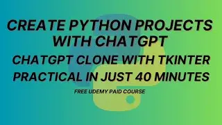 How to use ChatGPT API python || python practical project 2024