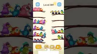 Bird Color Sort Puzzle Level 381 Solution