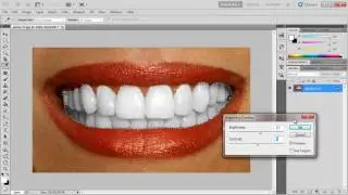 Photoshop Retouching: teeth whitening - tutorial