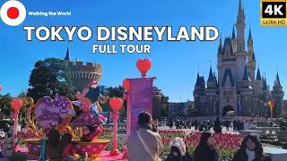 Tokyo Disneyland 2026 🇯🇵 | FULL Walkthrough + Rides & Atmosphere [4K]