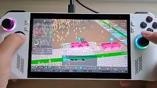Asus ROG Ally / Cities: Skylines II Gameplay / 1080p - 18W