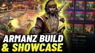 This Armanz Build CHANGES EVERYTHING! (Stats, Gear & Showcase) - Raid Shadow Legends Arena Guide