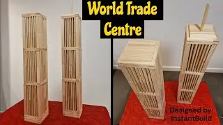 World Trade Center Construction Timelapse – No Glue, Just Planks!