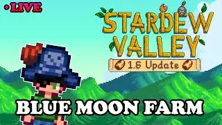 Cozy Farming on The Blue Meadows in Stardew Valley 1.6