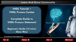 How Sequential statement works in VHDL? What is VHDL process? | VHDL Tutorial