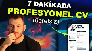 Canva İle Profesyonel CV Hazırlama - ÜCRETSİZ