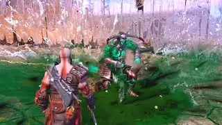 Kratos Gives Up Against this Berserker