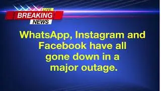 Facebook, Instagram, Whatsapp Outage - Whatsapp Not Working Today Latest News