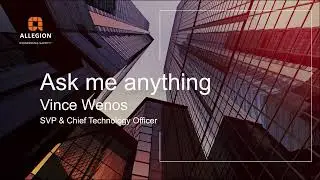 Ask me anything with Vince Wenos