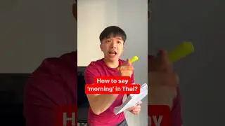 Thai is Very Easy If You Know Cantonese 搞笑泰语 😂