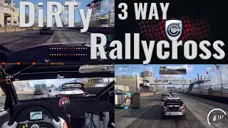 DiRTy 3 way Rallycross | PC | VR | Dirt Rally 2.0