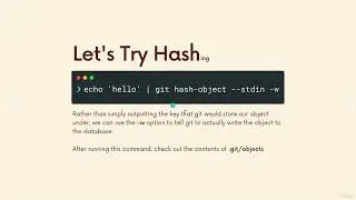 008 Hashing With Git Hash Object