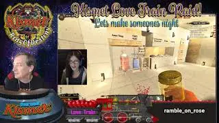 Kismet Love Train Using New Twitch Raid Command of Ramble on Rose