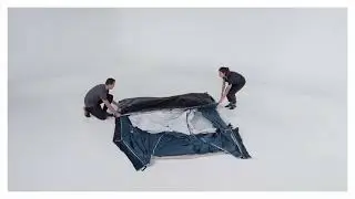 HOW TO... FOLD UP QUECHUA ARPENAZ 4.1 FRESH & BLACK TENT
