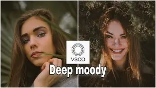 VSCO TUTORIAL | EDIT Foto Ala Selebgram || Filter Deep Moody [VSCO FULLPACK]