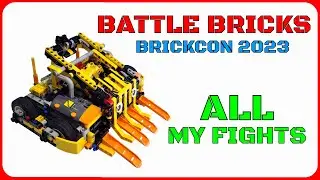 Battle Bricks Seattle 2023 ALL MY FIGHTS!