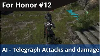 Unreal For Honor Combat Tutorial #12 - AI - telegraph attack and damage player