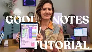 How to use GoodNotes for digital planning - The best tutorial for beginners!