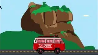 Lets Travel to Sri Lanka - Cartoon With Clipper