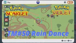 Pokémon Scarlet and Violet / TM 50 Rain Dance