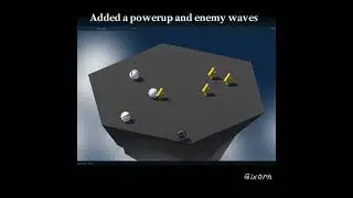 Adding powerup and enemy waves to my Unity game