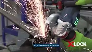 Bosch Professional ile Eğitim  GWX 18V 15 SC Akülü Taşlama Makinesi