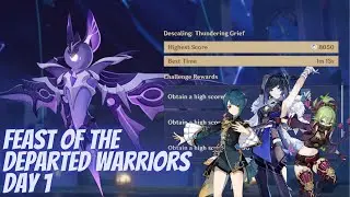 HYPERBLOOM ALWAYS BROKEN !!! Feast of the Departed Warriors Day 1 Full Score 8050 NO FOOD BUFF