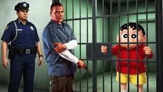 Shinchan was arrested by the police - indian theft auto gameplay tamil