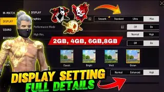 free fire display settings | Pro Player Display Setting | Free Fire New Setting | free fire setting