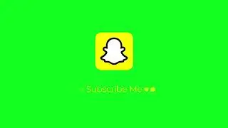 👻  Snapchat Icon Animation | Green Screen (Free to Use)