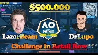 Drlupo Challenge Lazarbeam in Australian Open 2019