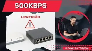 Testei um plano de 500Kbps - Não dá mais para nada!