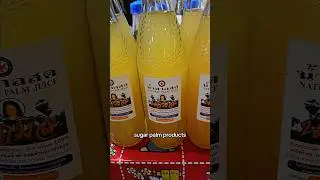 $0.6 sugar palm juice 🌴🥤 | Phetchaburi 🇹🇭 #travelthailand