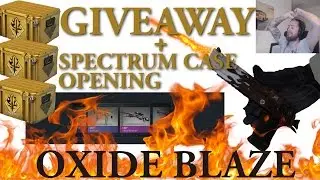 SPECTRUM CASE OPENING + WEEKLY GIVEAWAY ANNOUNCEMENT/W Facecam
