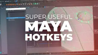 Useful Hotkeys in Maya