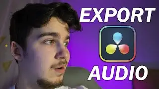 Exporting Audio in DaVinci Resolve is EASY