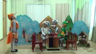 Театрализация сказки Теремок на новый лад с детьми 6 лет