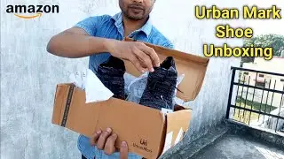 Urban Mark Sneaker Shoe unboxing buy from amazon