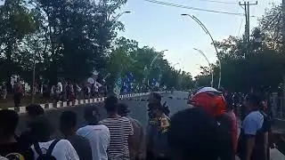 Aksi Balapan motor dari berbagai team Racing dikota kupang(Racing team Kota Kupang NTT)