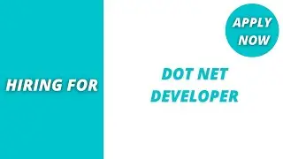 Dot Net Developer | Dot Net Developer Jobs | Dot Net | Dot Net Jobs