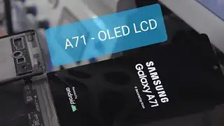 Замена стекла Самсунг A71 OLED, Replacing glass in samsung A71 , разборка А71, выездной ремонт Минск